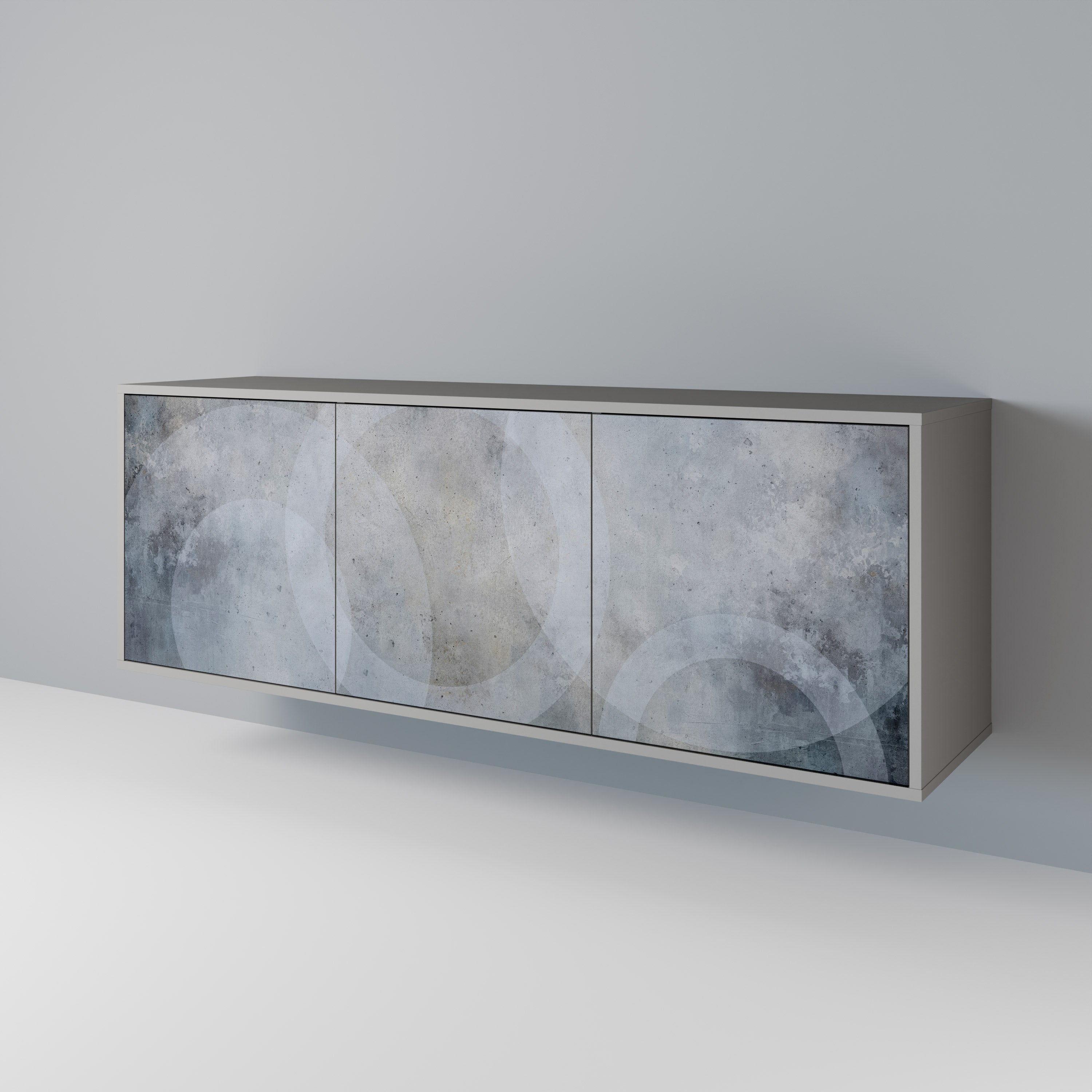 MUTED ARC 3-Door Sideboard
