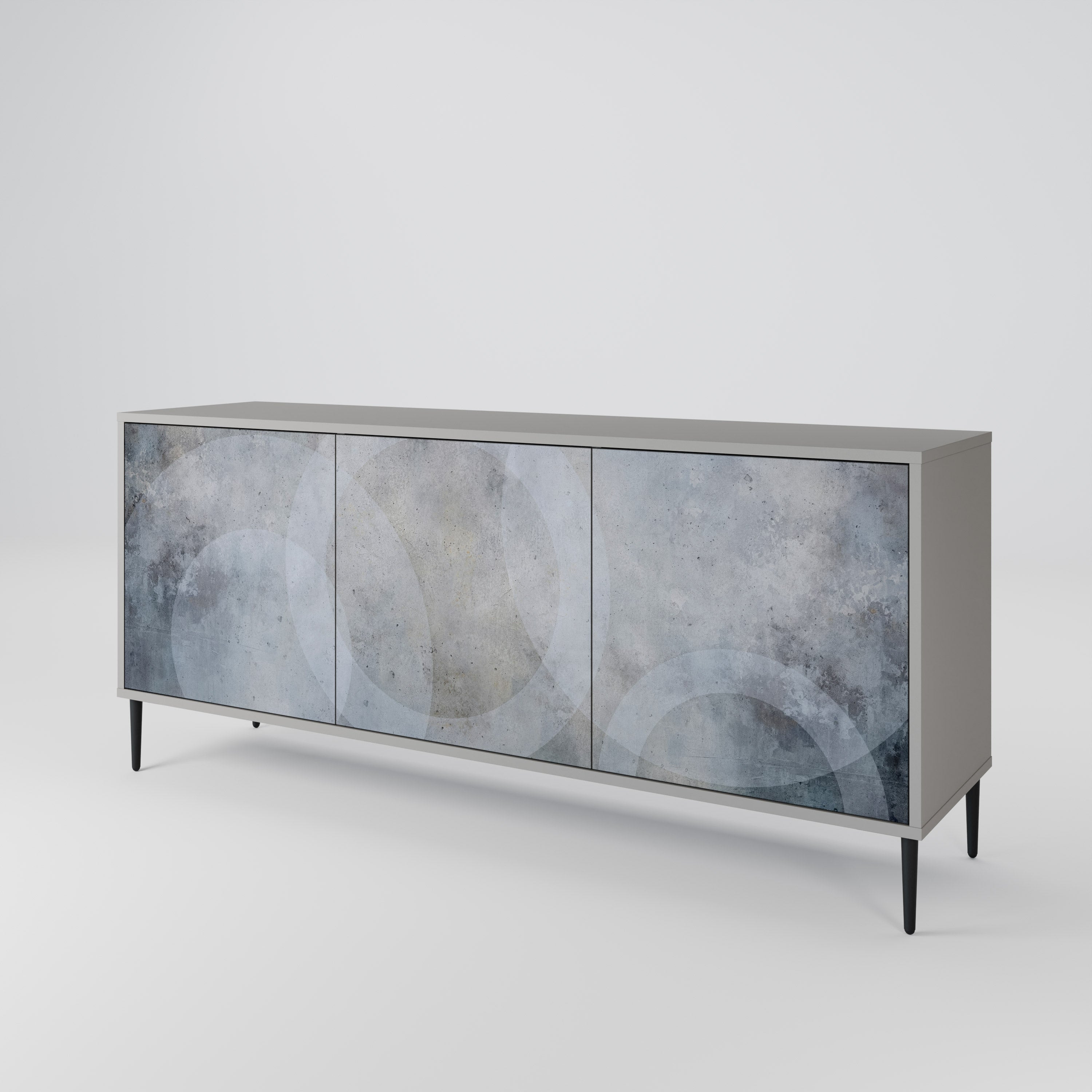 MUTED ARC 3-Door Sideboard