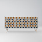 REFLECTION RANGE 3-Door Sideboard in Grey Finish