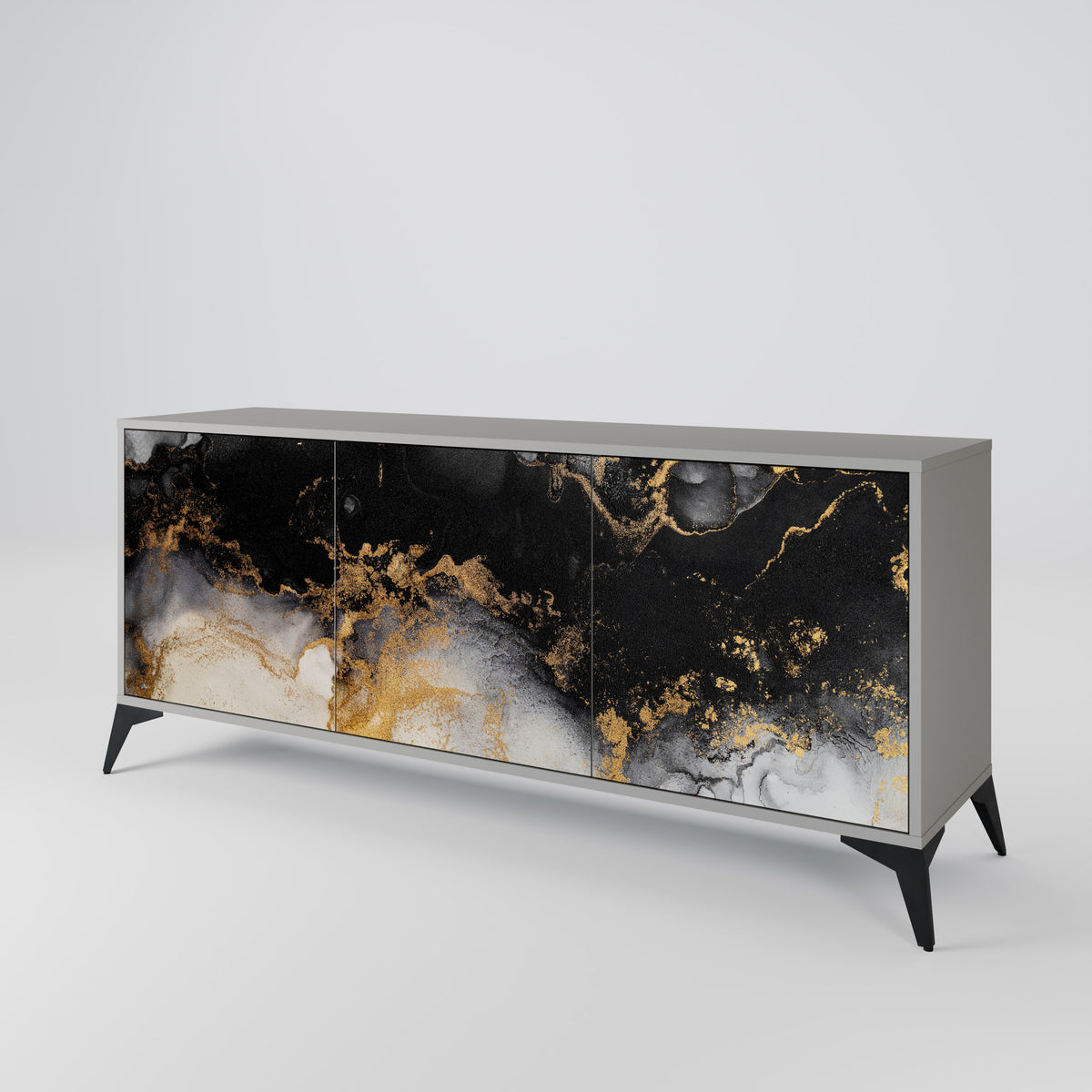 MARBLE OF TOMMORROW Aparador de 3 Puertas
