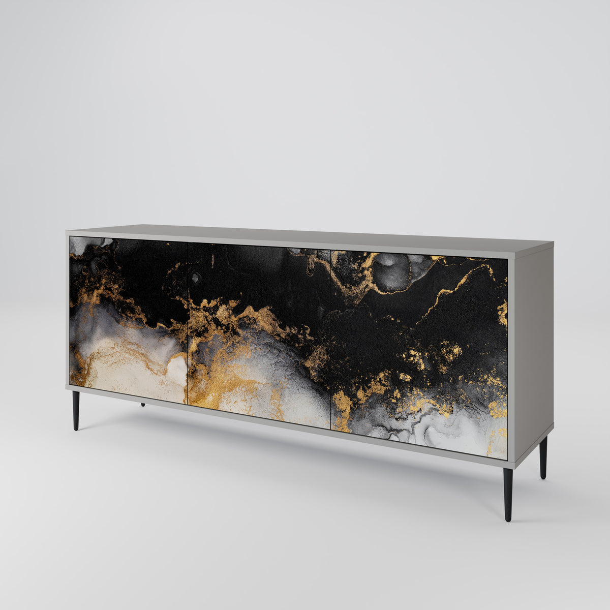 MARBLE OF TOMMORROW Aparador de 3 Puertas