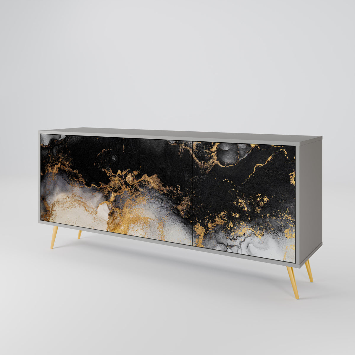 MARBLE OF TOMMORROW Aparador de 3 Puertas
