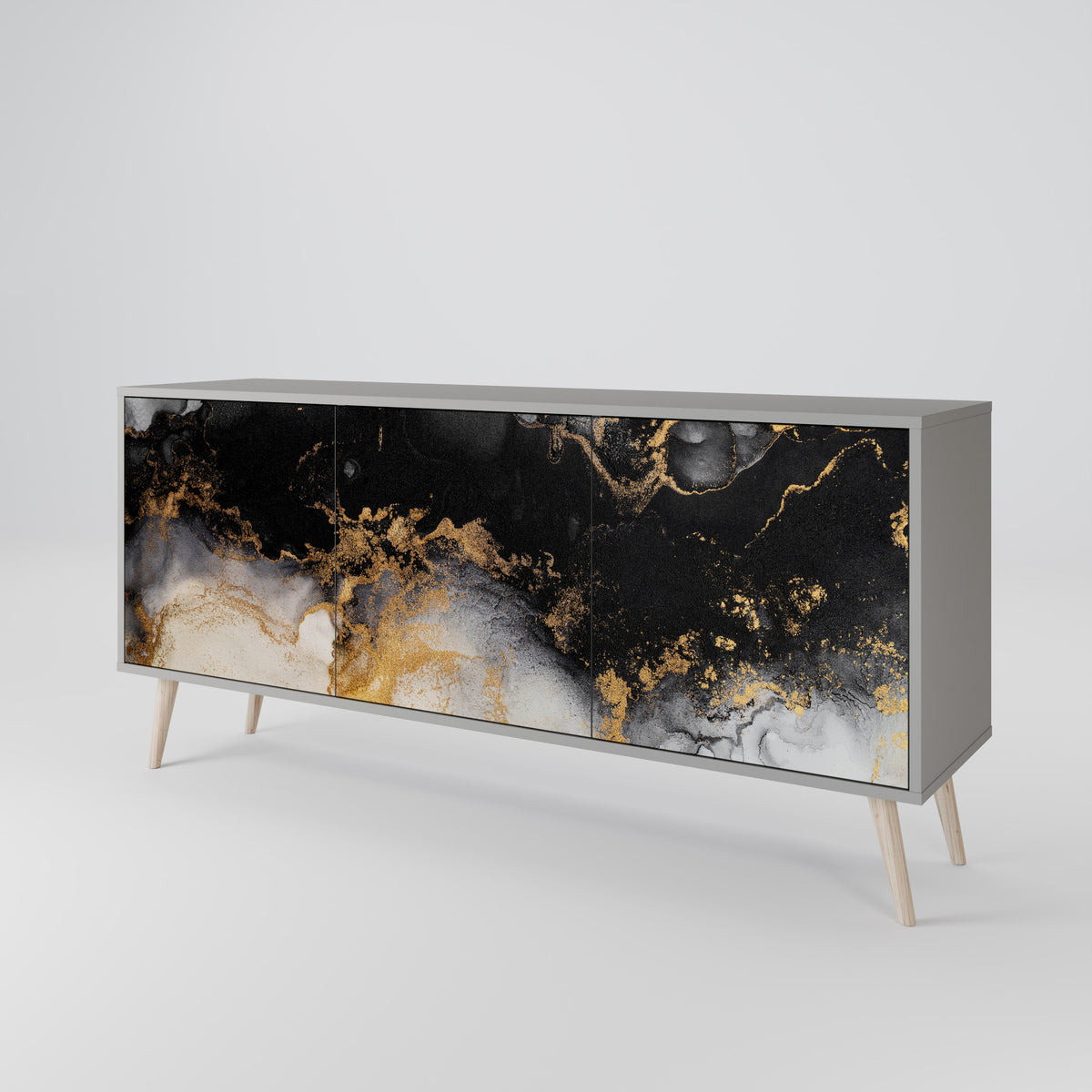 MARBLE OF TOMMORROW Aparador de 3 Puertas