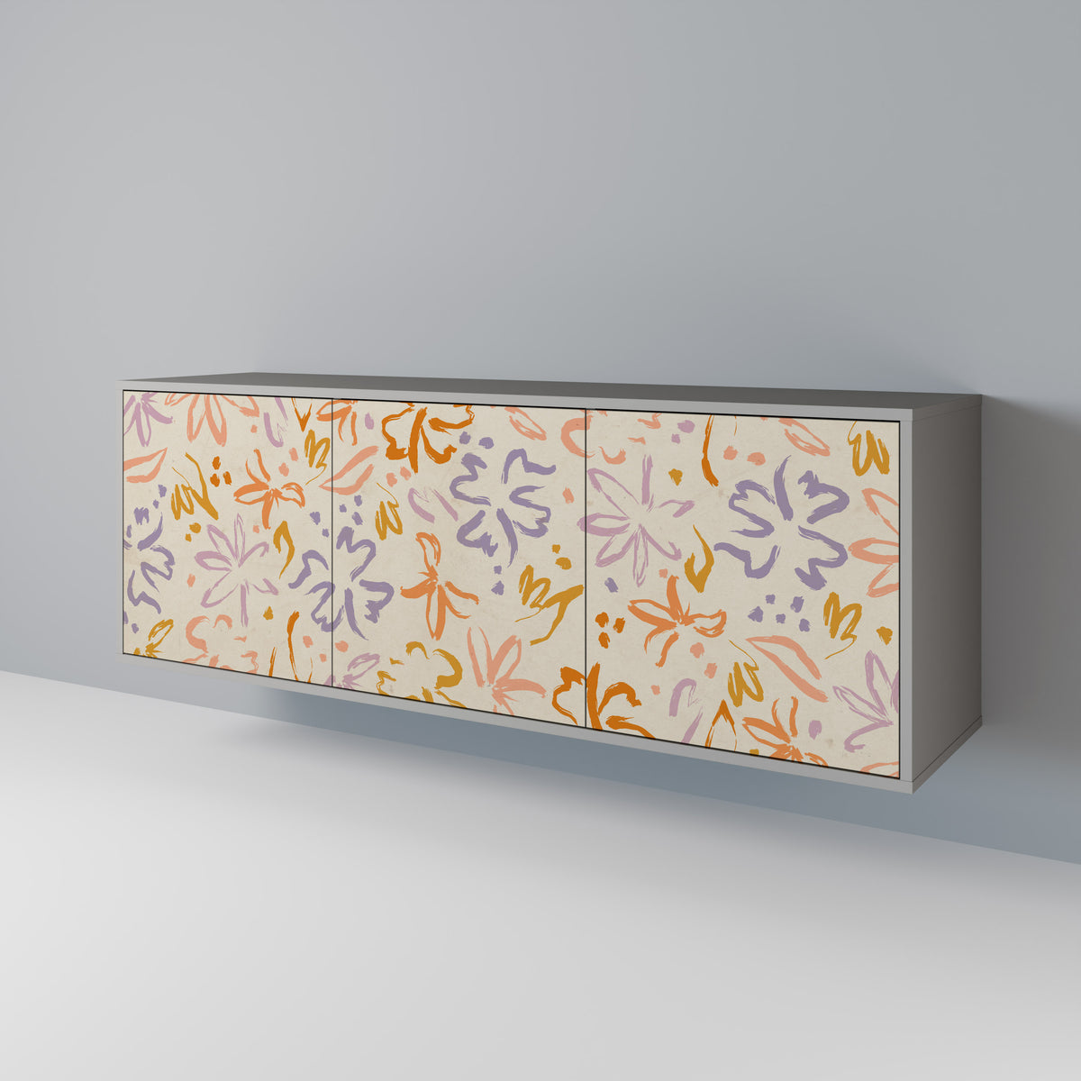 SPRING WHIMSY Aparador de 3 Puertas