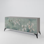 NIGHT LADY Aparador de 3 Puertas en Acabado Gris