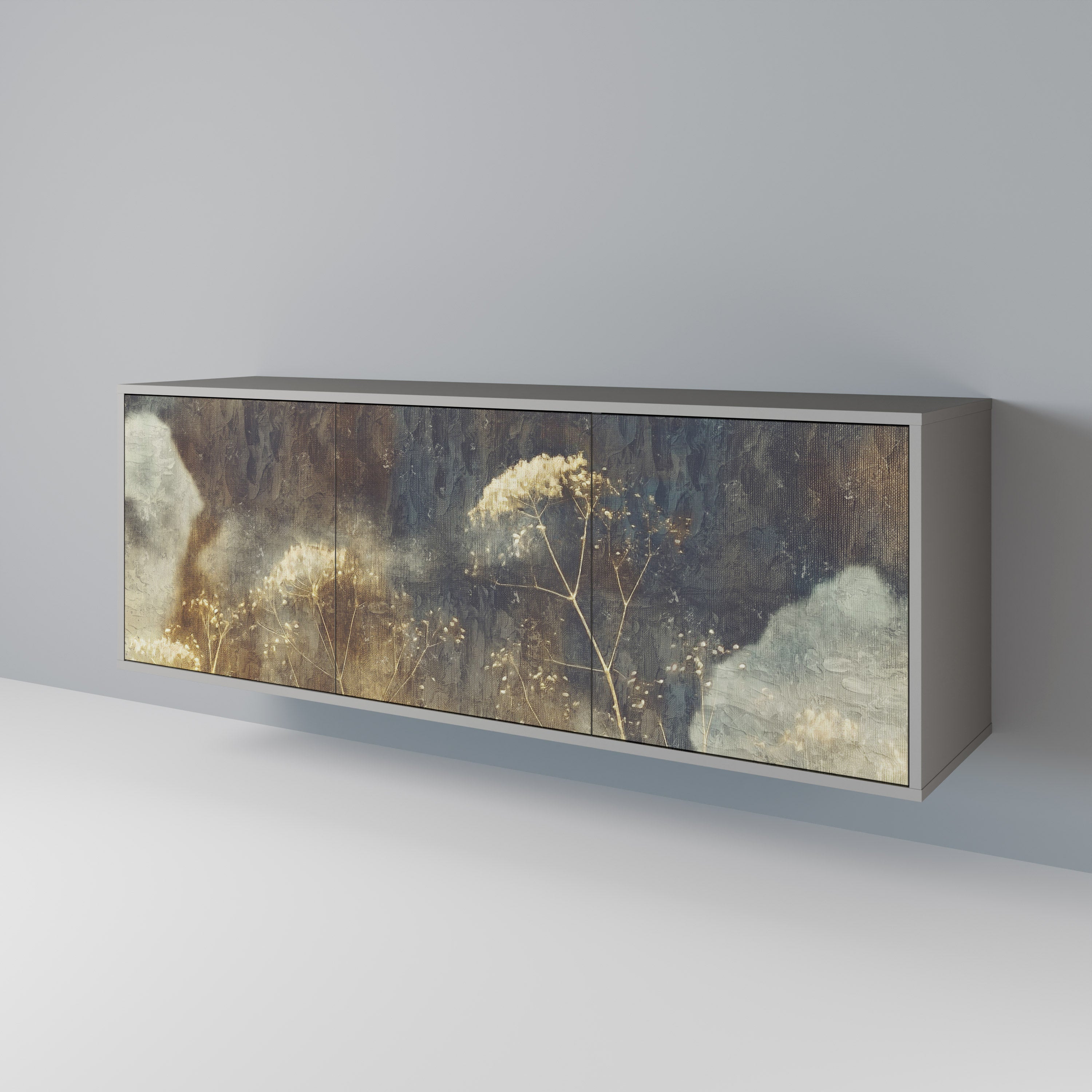 GENTLE POWER 3-Door Sideboard