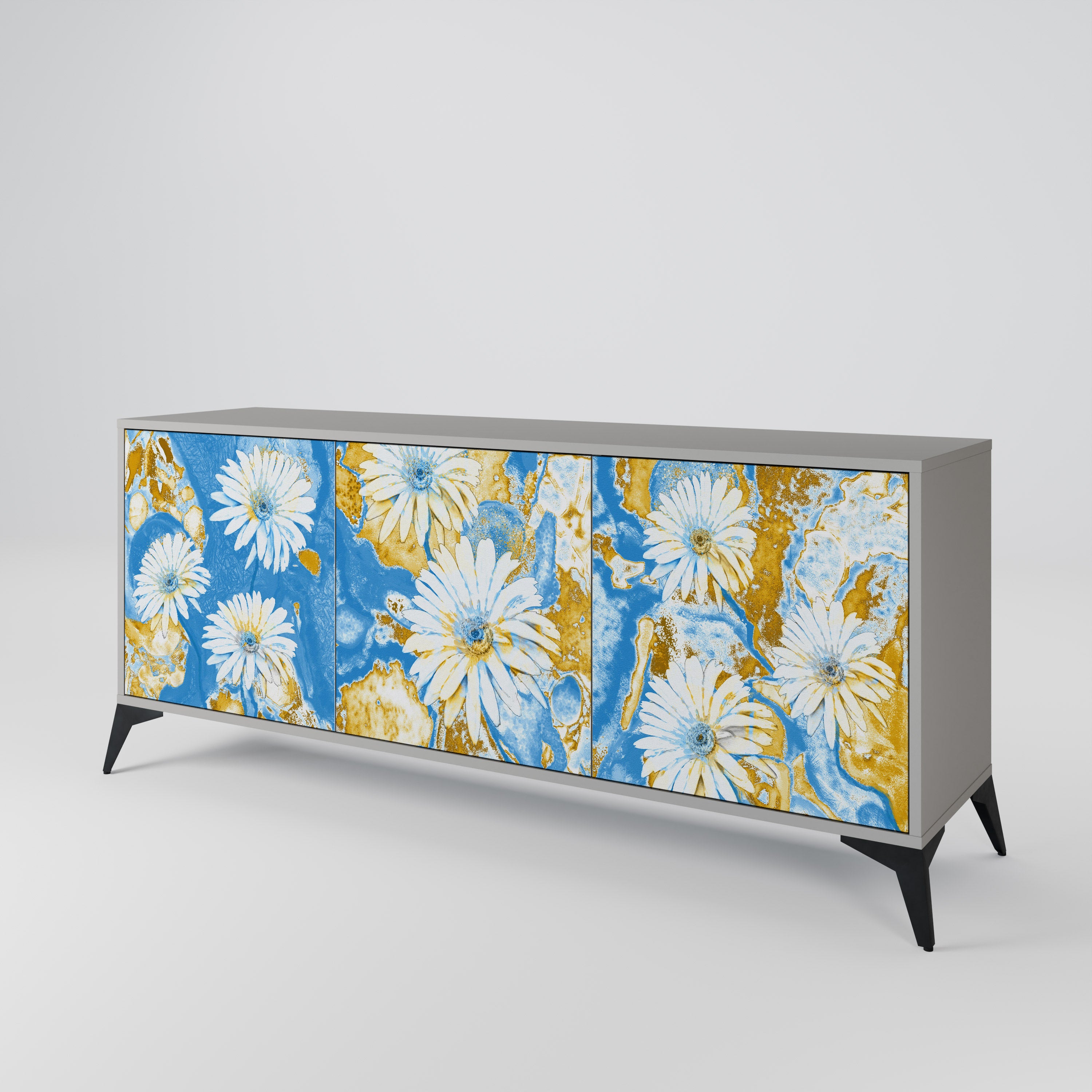 DAISY LUXE 3-Door Sideboard