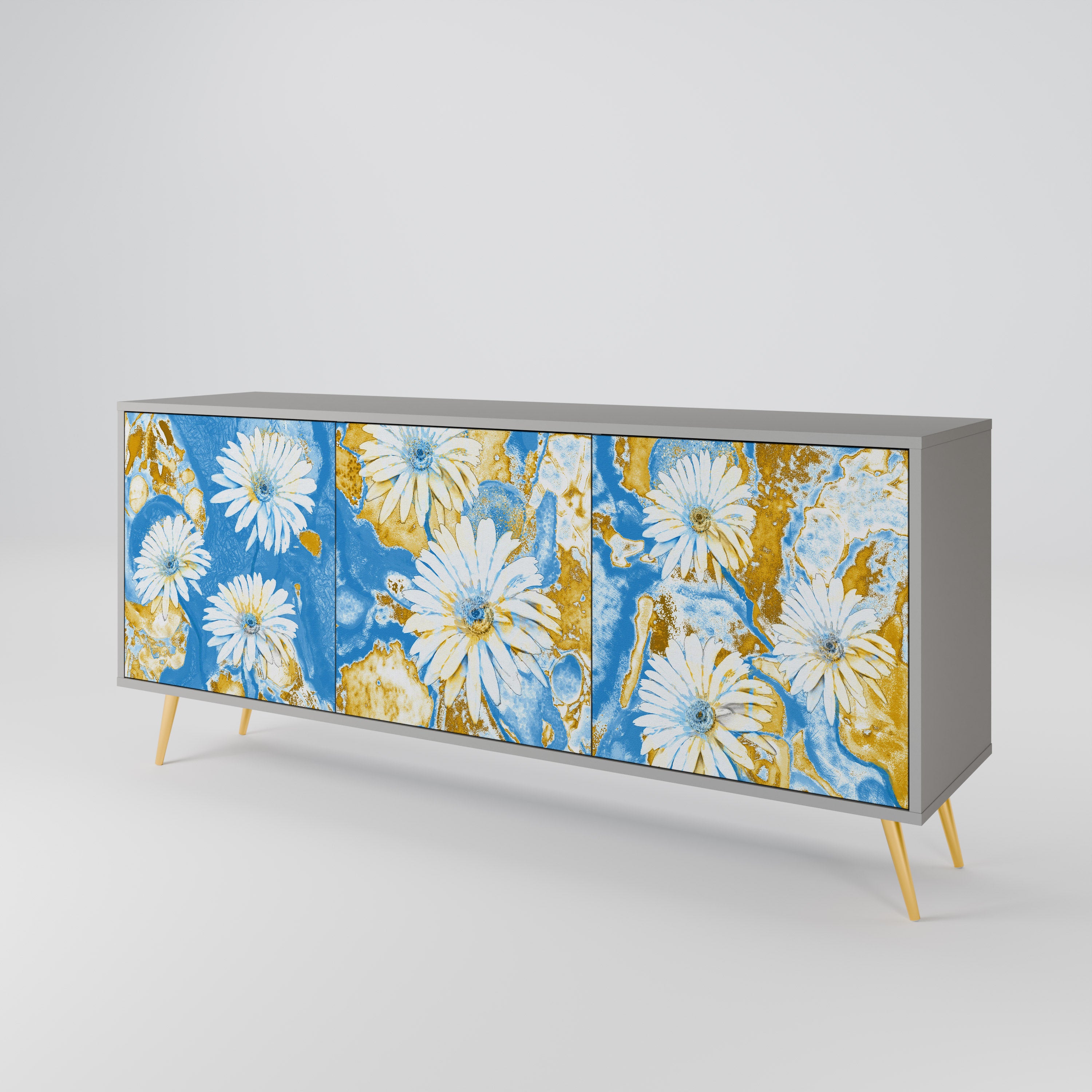 DAISY LUXE 3-Door Sideboard