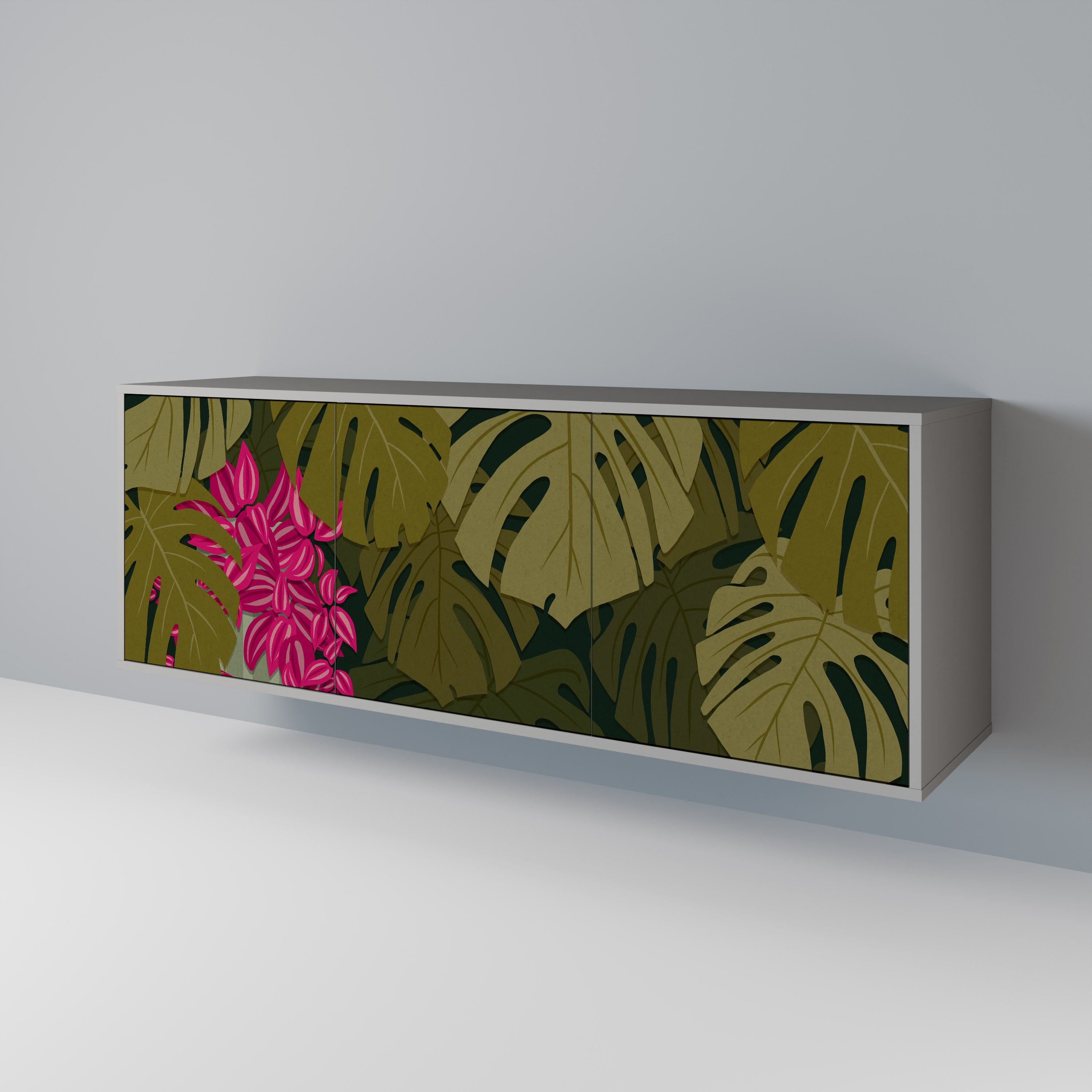 TROPICAL BEAUTY 3-Door Sideboard