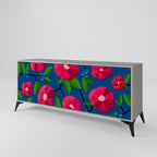 SPRING THOUGHTS 3-Door Sideboard in Grey Finish