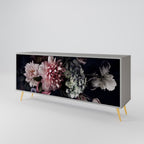 PURE BLOSSOM 3-Door Sideboard in Grey Finish