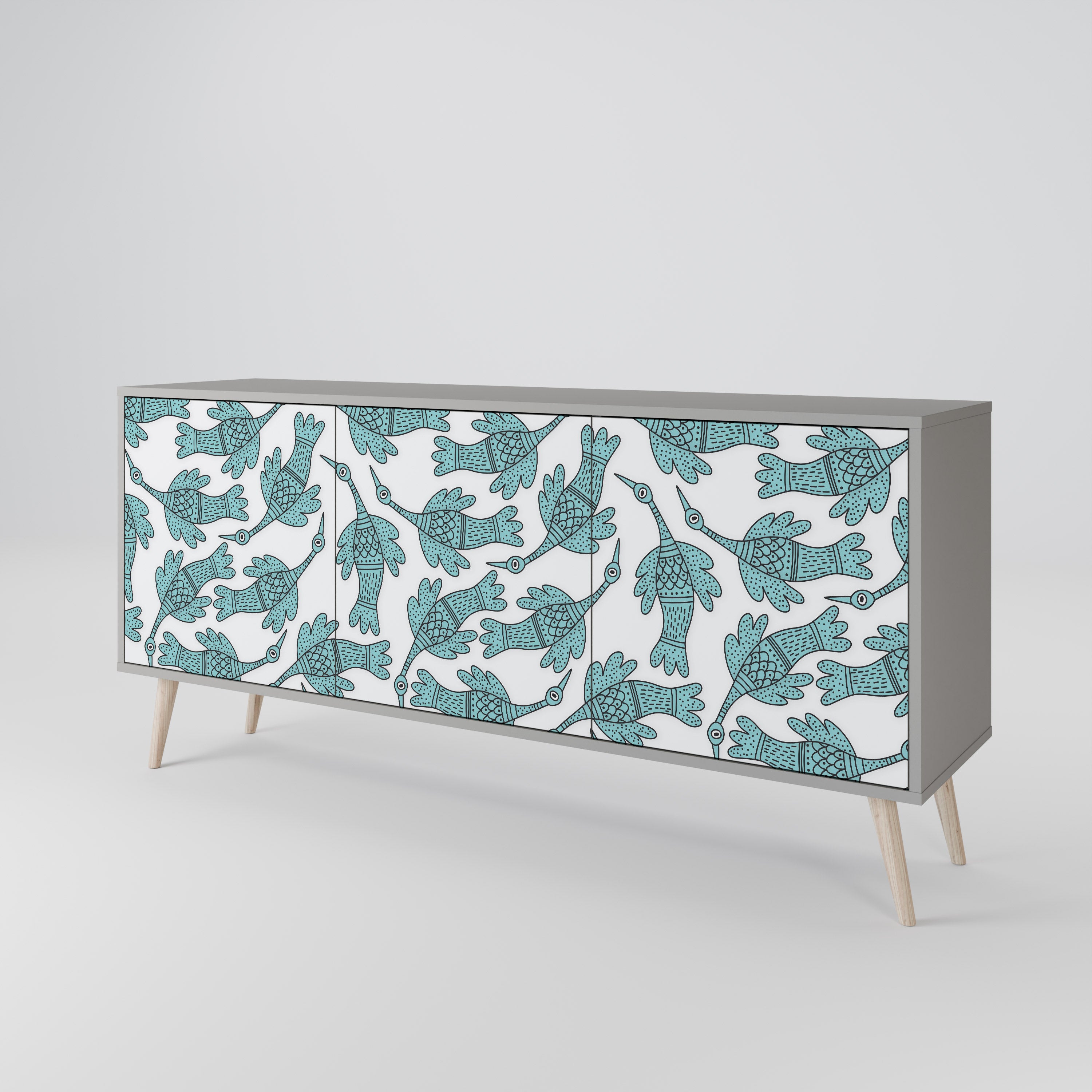 WATERSPOUT SONGIBIRD 3-Door Sideboard