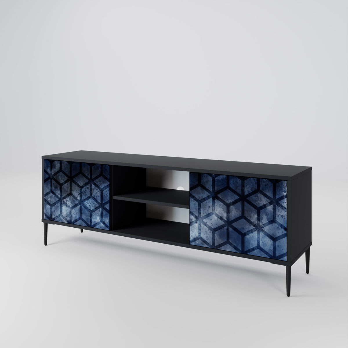 CUBIC MIST 2-Door TV Cabinet