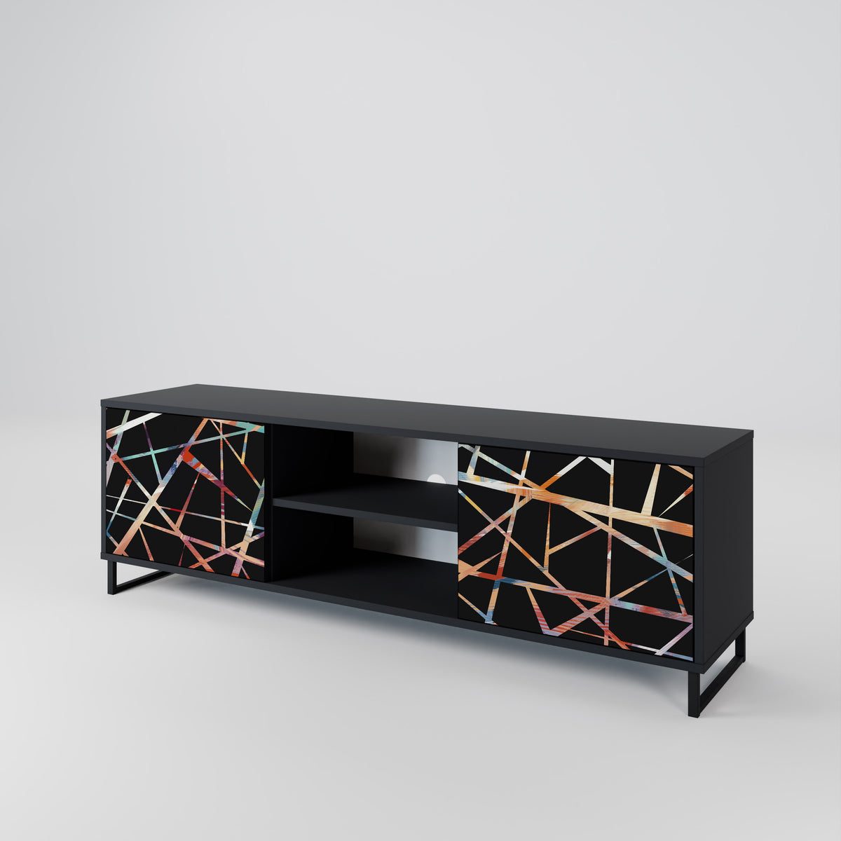 POLYGON VERVE Mueble de TV de 2 Puertas