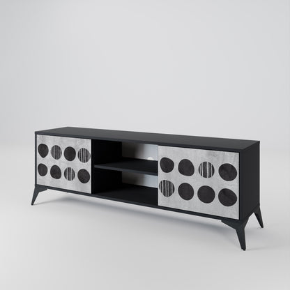 GHOSTLY GRADIENTS Mueble de TV de 2 Puertas