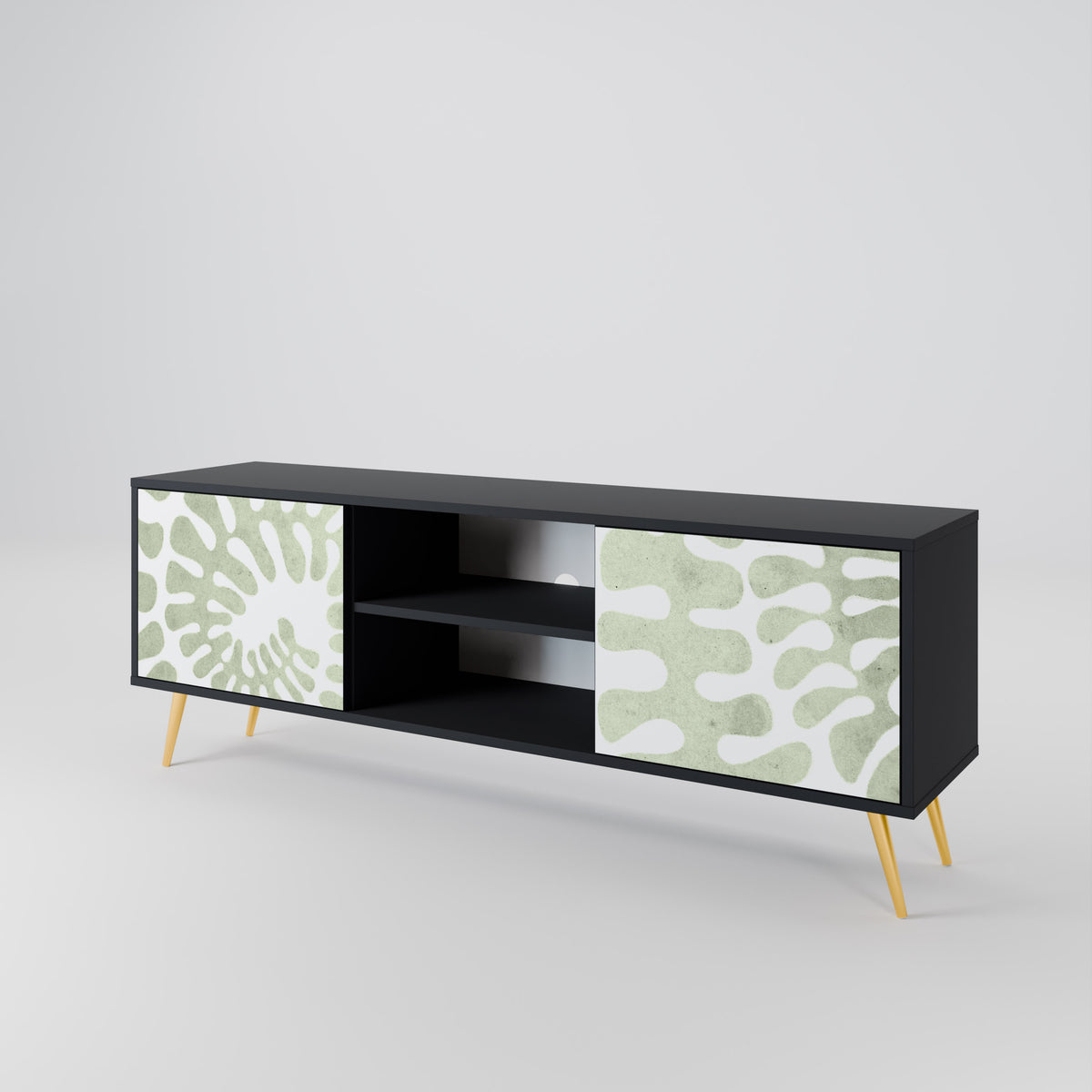 HELIX DANCE Mueble de TV de 2 Puertas