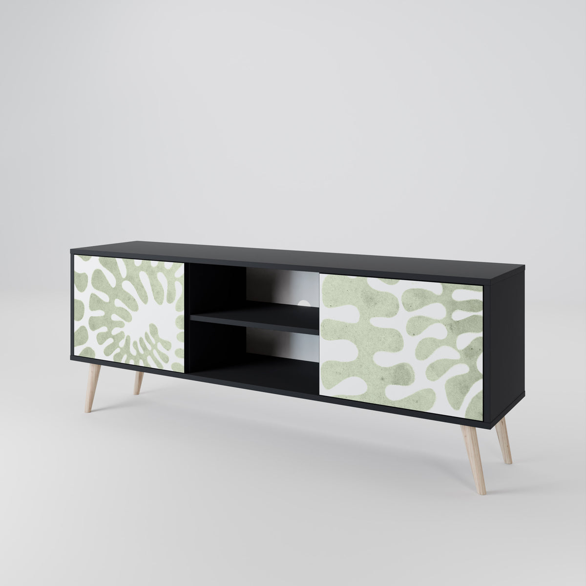HELIX DANCE Mueble de TV de 2 Puertas