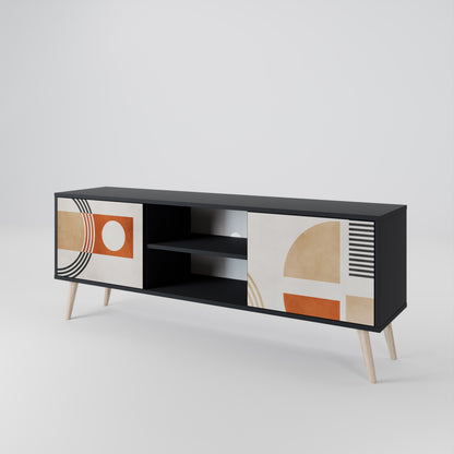 SPACE AROUND Mueble de TV de 2 Puertas