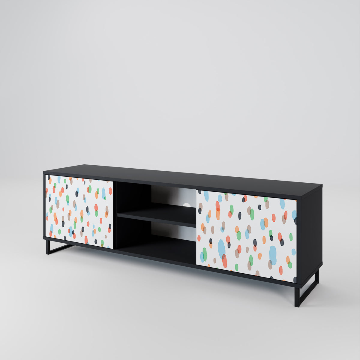 ENERGETIC SPOTS Mueble de TV de 2 Puertas