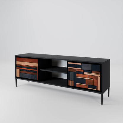 INTREPID FORMATION Mueble de TV de 2 Puertas