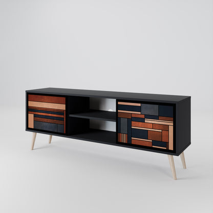INTREPID FORMATION Mueble de TV de 2 Puertas