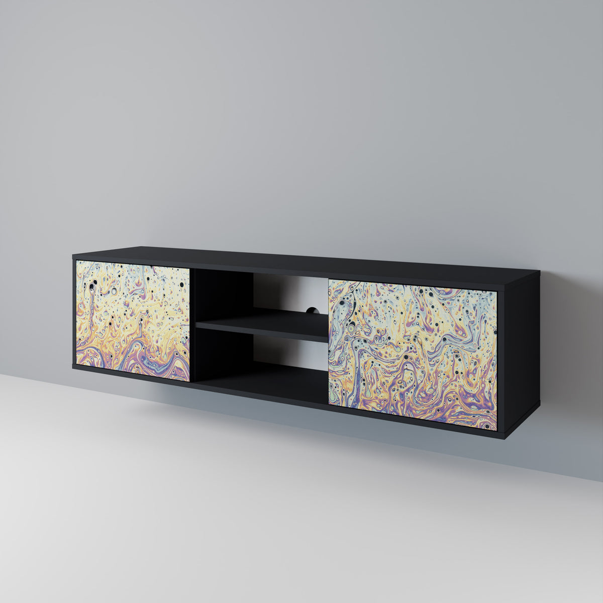 MOSAIC OF COLORS Mueble de TV de 2 Puertas