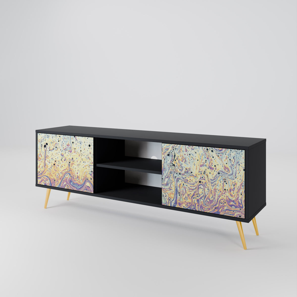 MOSAIC OF COLORS Mueble de TV de 2 Puertas