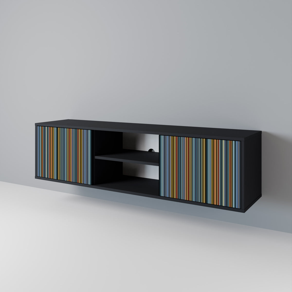LINEOUT SPECTRUM Mueble de TV de 2 Puertas