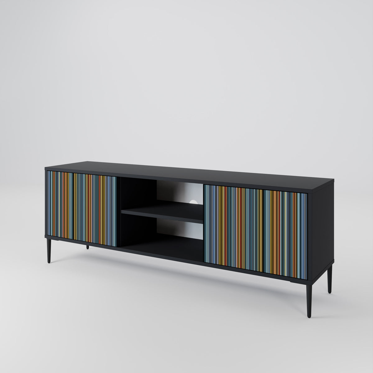 LINEOUT SPECTRUM Mueble de TV de 2 Puertas