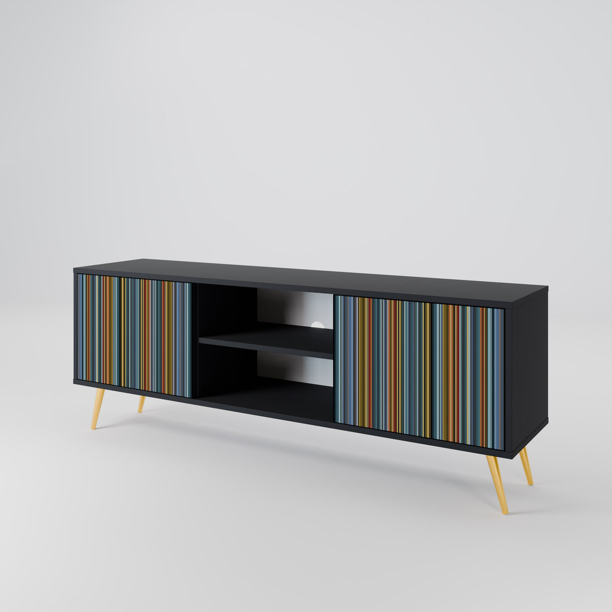 LINEOUT SPECTRUM Mueble de TV de 2 Puertas