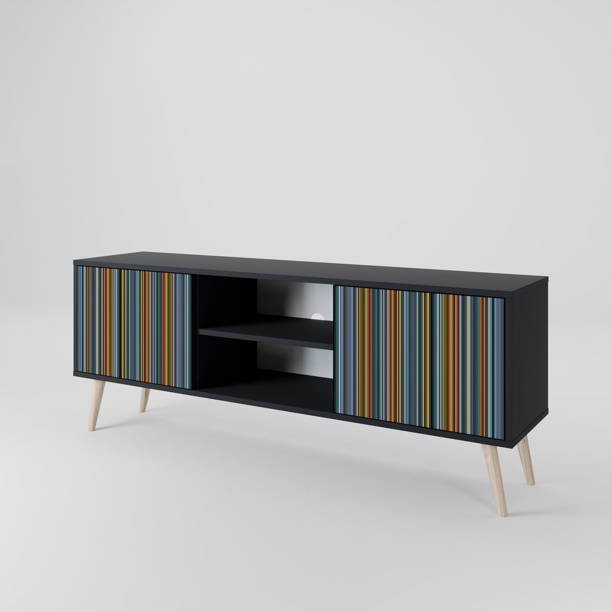 LINEOUT SPECTRUM Mueble de TV de 2 Puertas