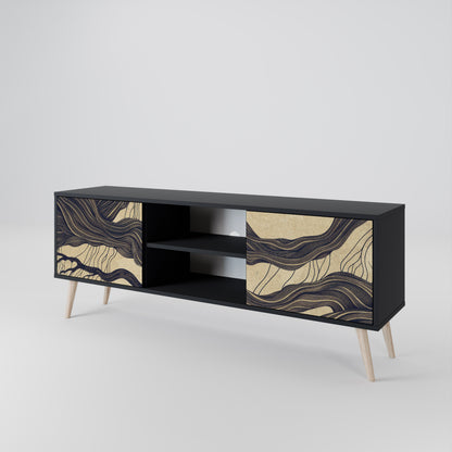 UNIFIED FRAGMENTS Mueble de TV de 2 Puertas