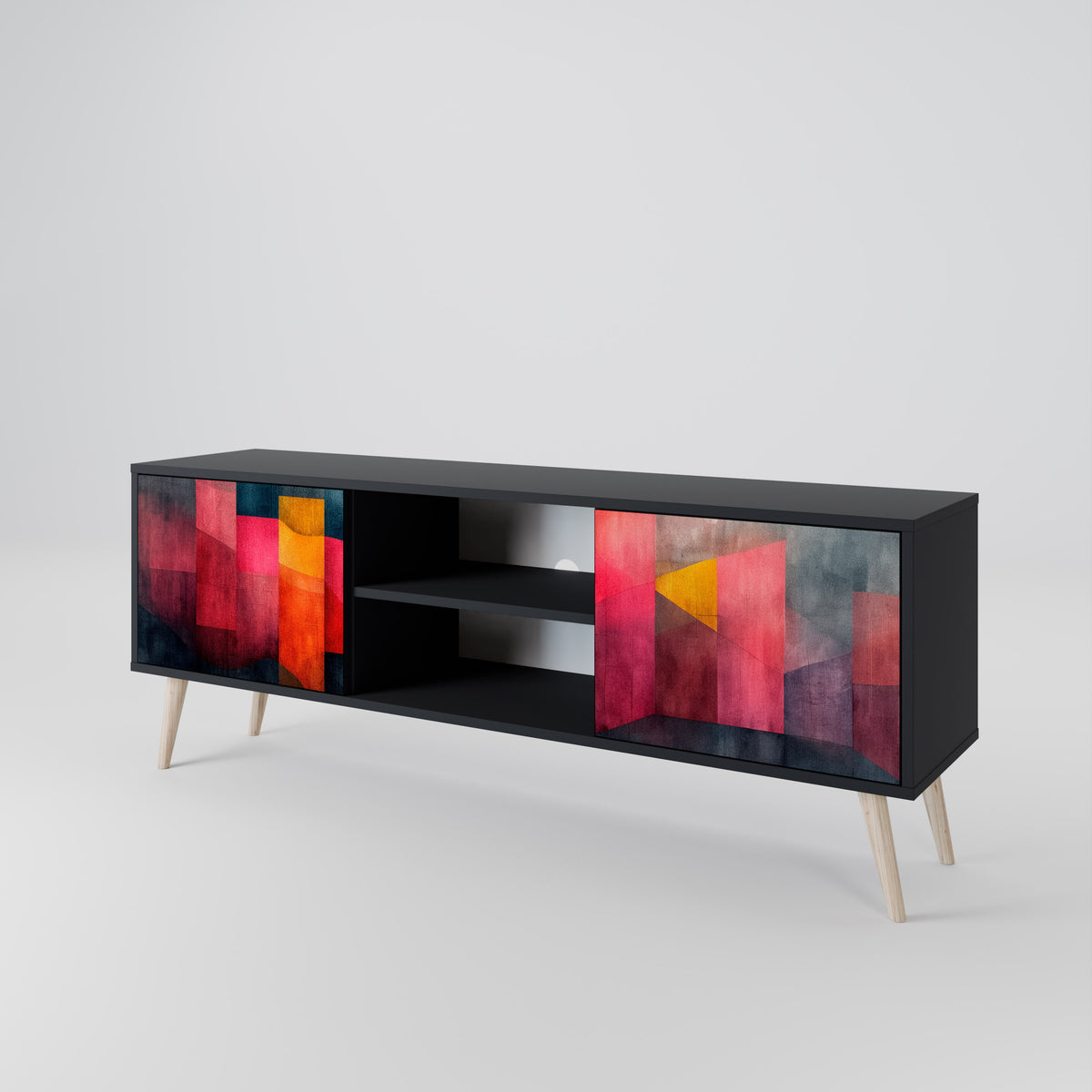 COLORFUL SOUNDS Mueble de TV de 2 Puertas
