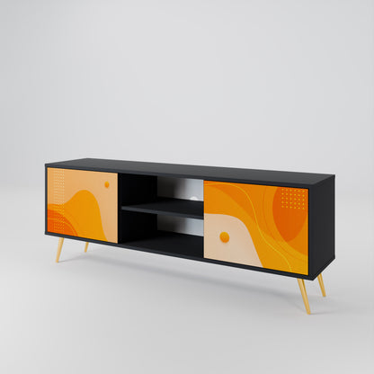 ORANGE ARRANGEMENT Mueble de TV de 2 Puertas