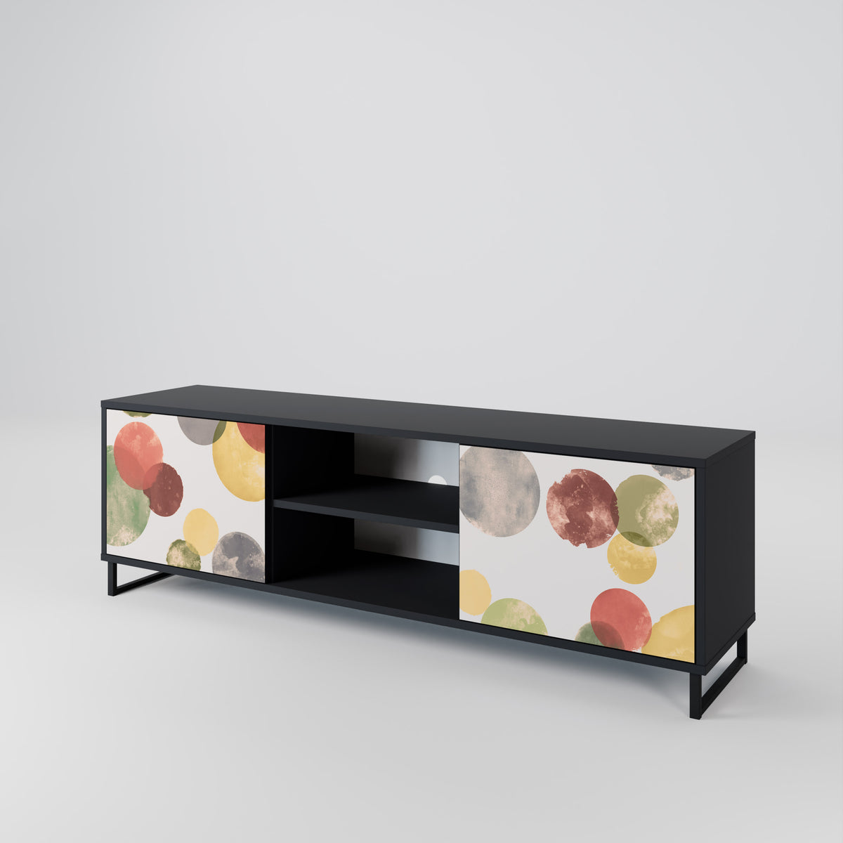 FLEETING HAPPINESS Mueble de TV de 2 Puertas