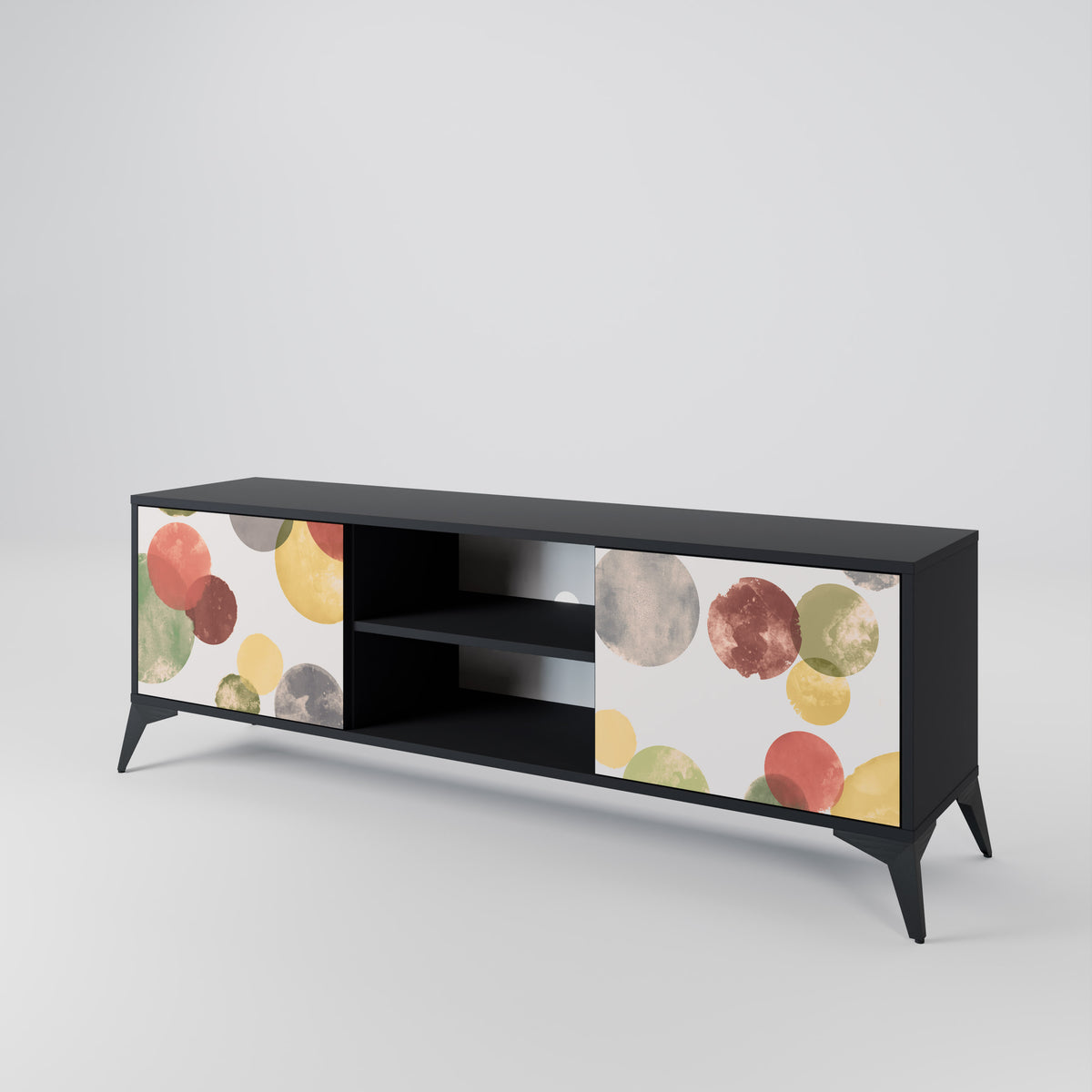 FLEETING HAPPINESS Mueble de TV de 2 Puertas