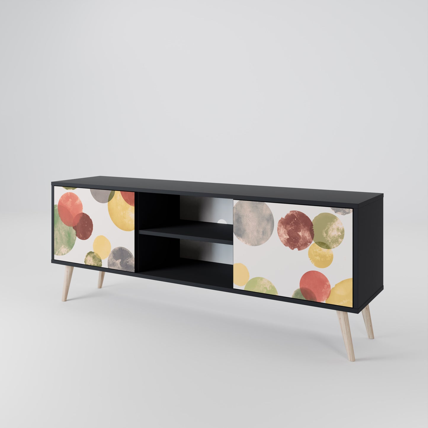 FLEETING HAPPINESS Mueble de TV de 2 Puertas