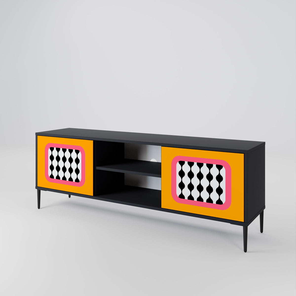 TEARS IN HEAVEN 2-Door TV Cabinet