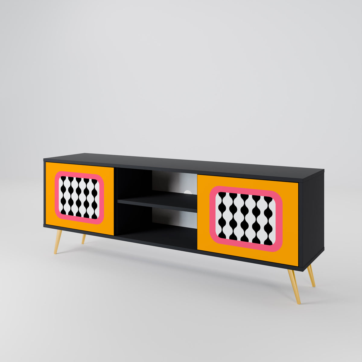TEARS IN HEAVEN Mueble de TV de 2 Puertas