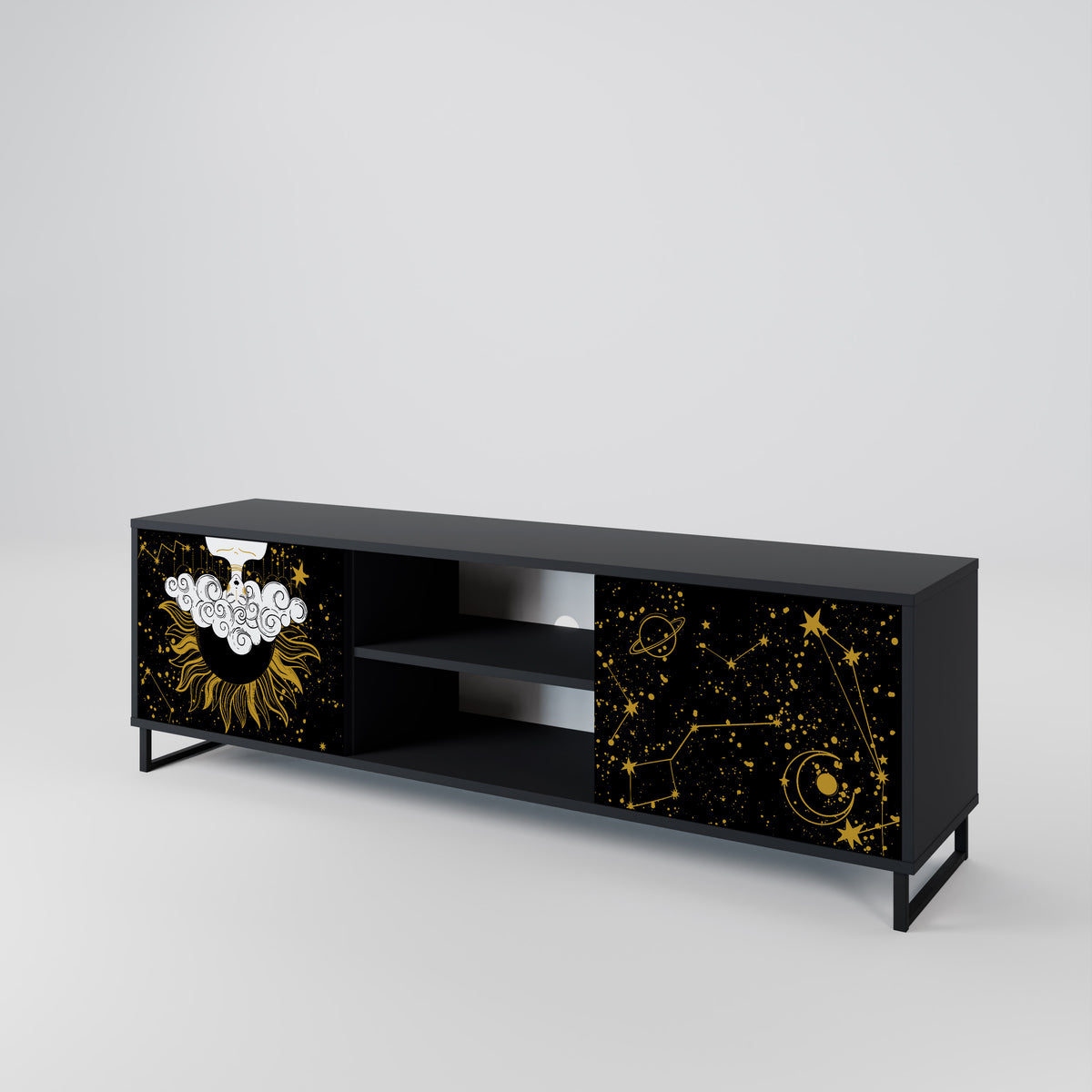 STELLAR CONSTELLATIONS Mueble de TV de 2 Puertas