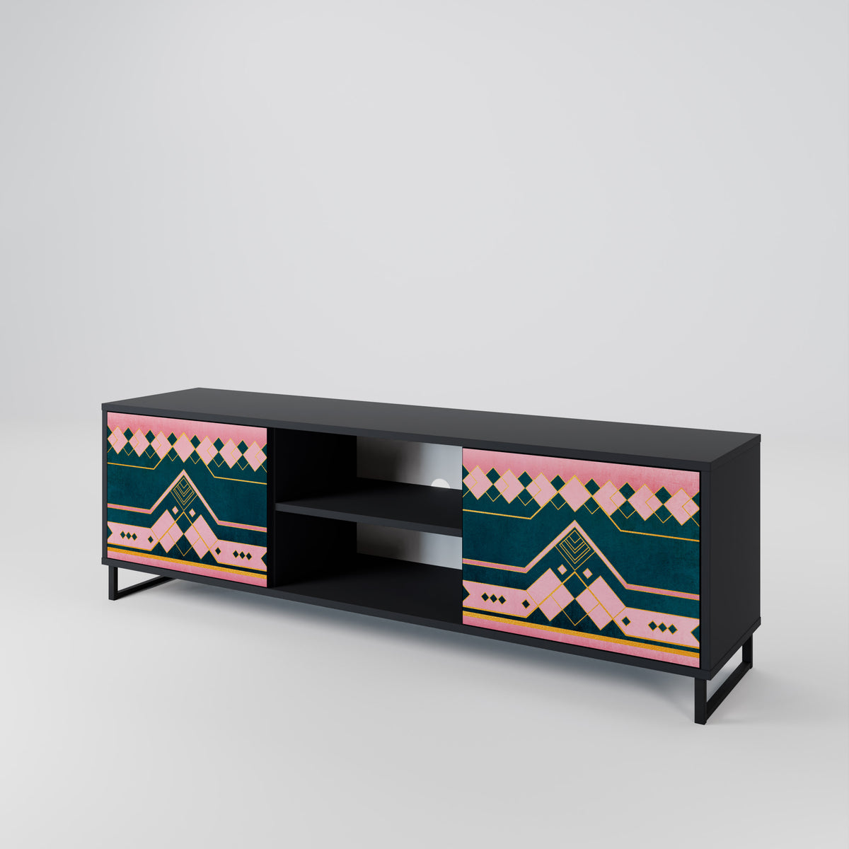 ROYAL COMPOSITION Mueble de TV de 2 Puertas