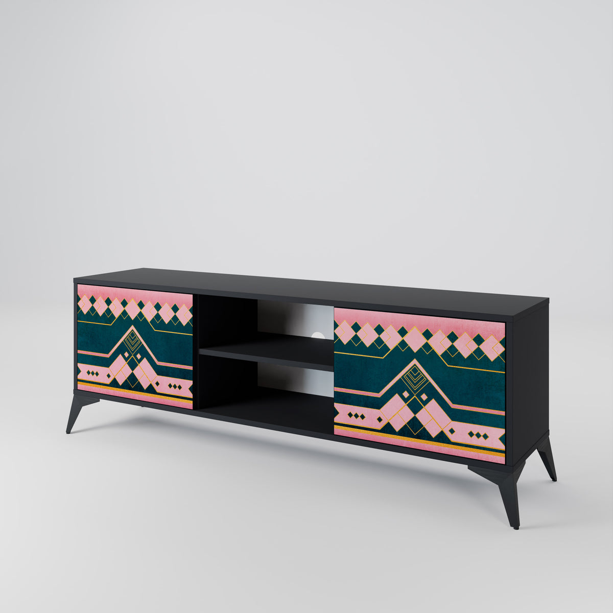 ROYAL COMPOSITION Mueble de TV de 2 Puertas