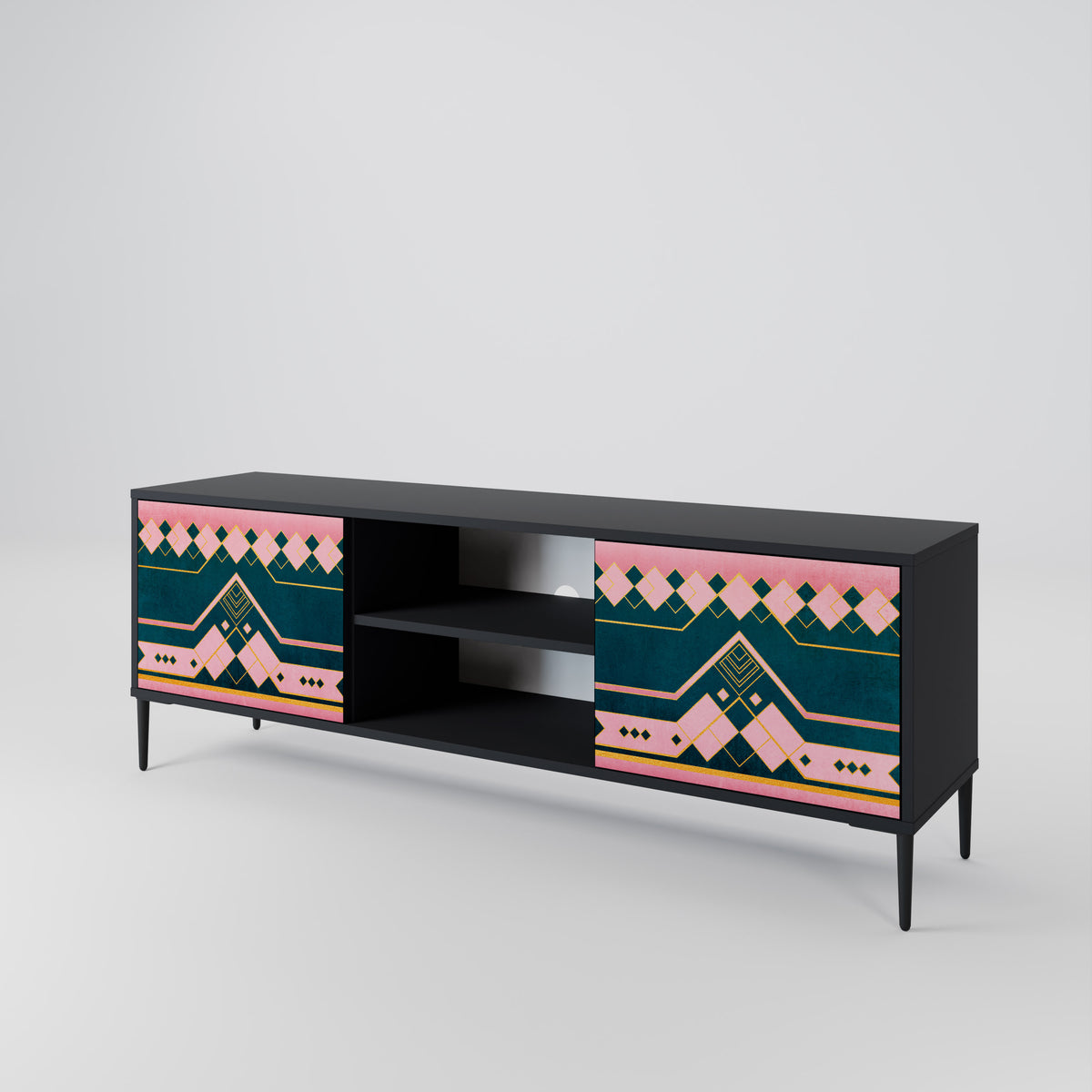 ROYAL COMPOSITION Mueble de TV de 2 Puertas