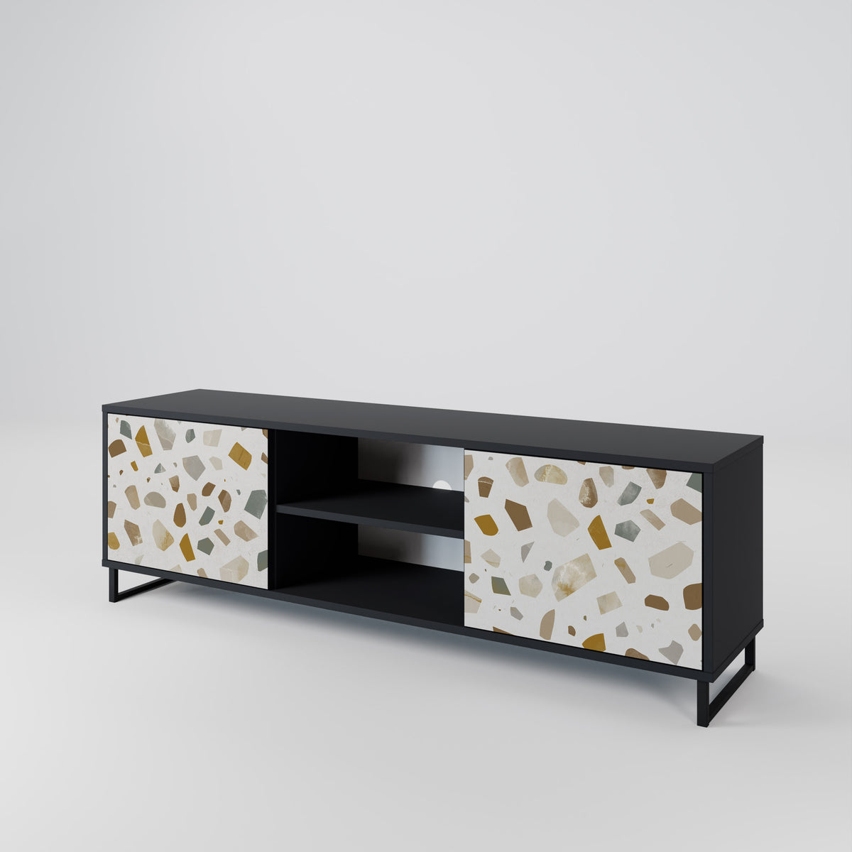 PIECES OF TOMORROW Mueble de TV de 2 Puertas