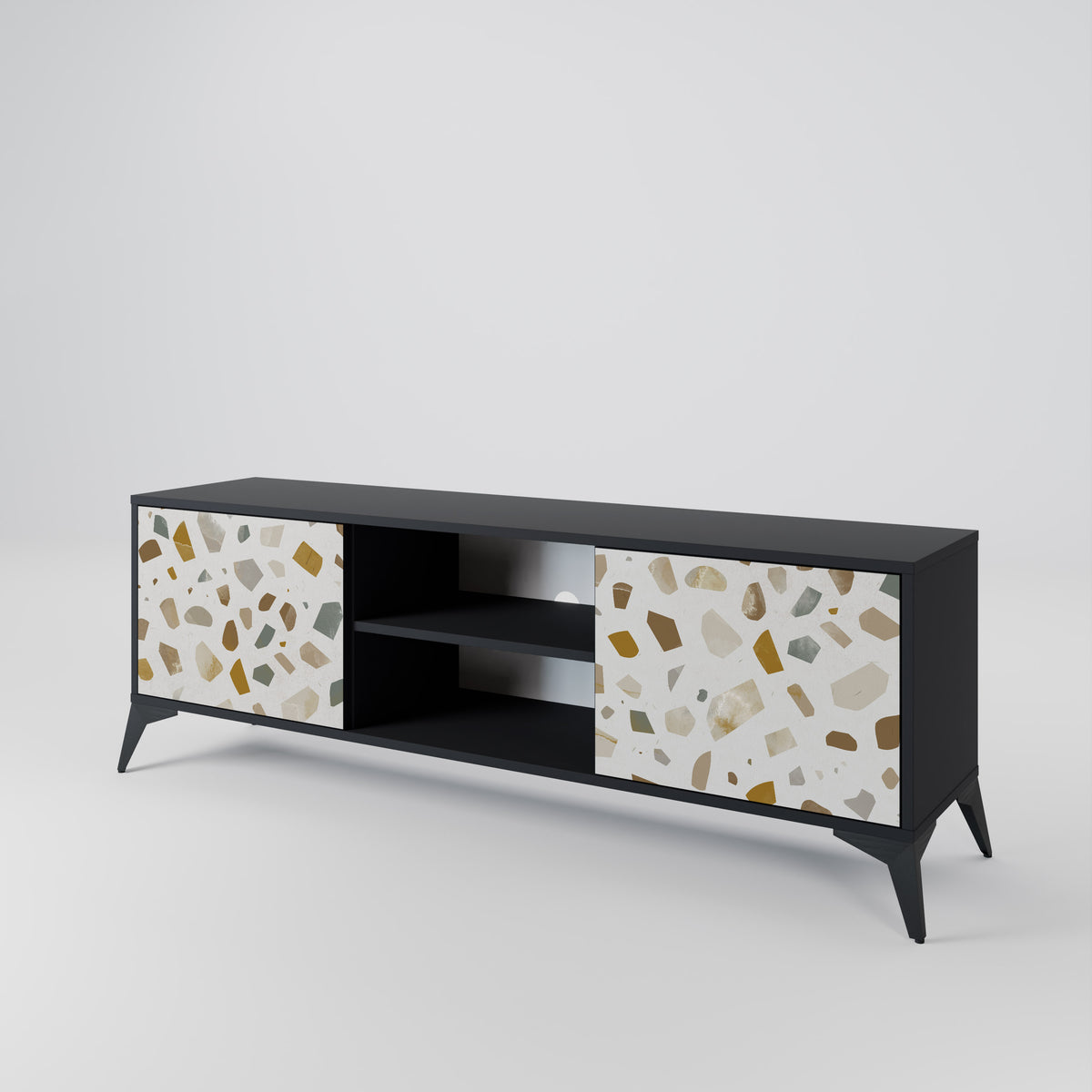 PIECES OF TOMORROW Mueble de TV de 2 Puertas