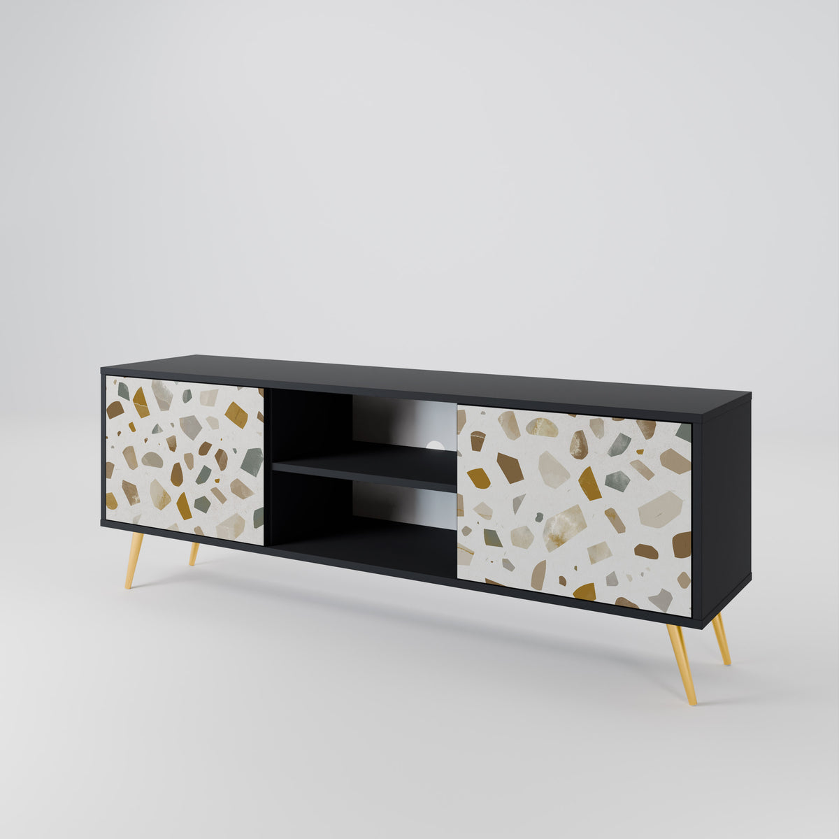 PIECES OF TOMORROW Mueble de TV de 2 Puertas