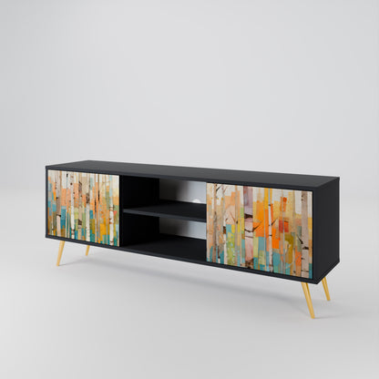 BIRCH KALEIDOSCOPE Mueble de TV de 2 Puertas