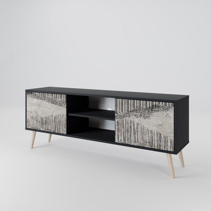 GRAIN LINES 2-Door TV Cabinet
