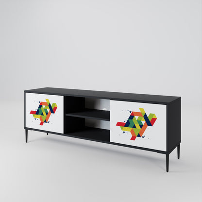 FUTURE SIGN Mueble de TV de 2 Puertas
