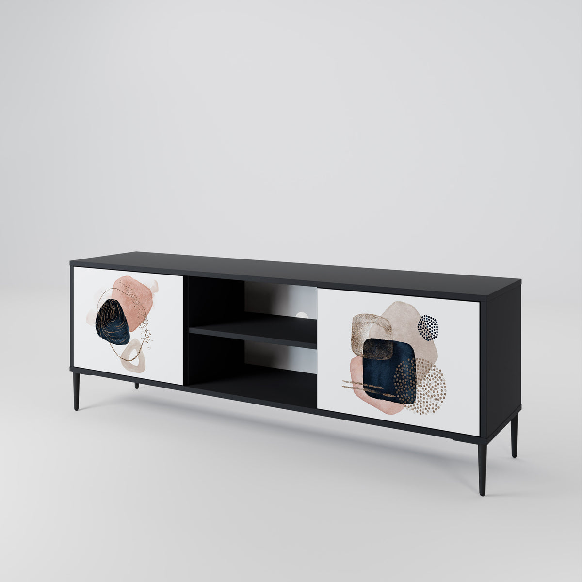 COLORFUL SHAPES Mueble de TV de 2 Puertas